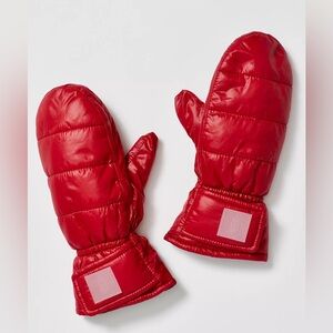 Free People Puffer Mittens